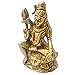 GURU JEE™ Brass Statue Small Lord Shiva Idol Hindu God Shiv Bhagwan Murti for Home Mandir Temple Religious Gifts Showpiece