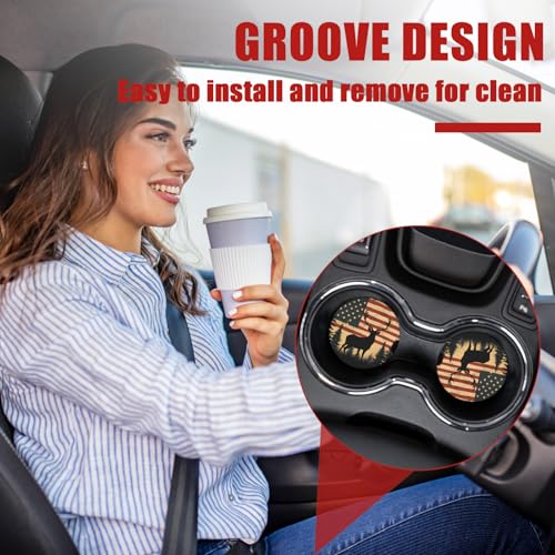 Portavasos de cerámica absorbente para coches 2 unidades miniatura 6