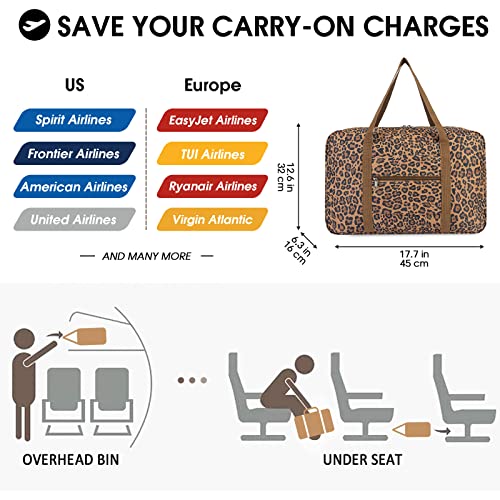 Spirit Airlines Foldable Duffel Bag