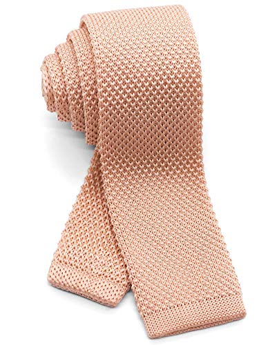 リネンニットタイ ワイド ベージュ