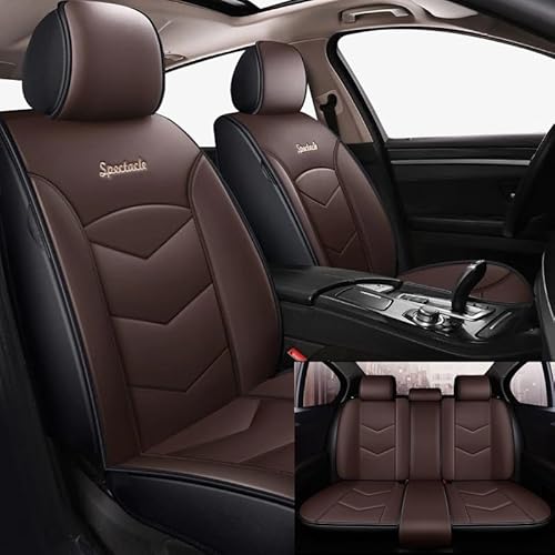 シートカバー ジムニー JB23W JB64 前後席セット ポリウレタンレザー 被せるだけ ブラウン