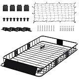 FORWODE 250LBS Universal Roof Rack Basket, 64