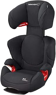 Bébé Confort Rodi AirProtect - Silla de coche para niños, alzador ligero de respaldo alto, 3.5-12 años, 15-36 kg, negro (Black Raven)
