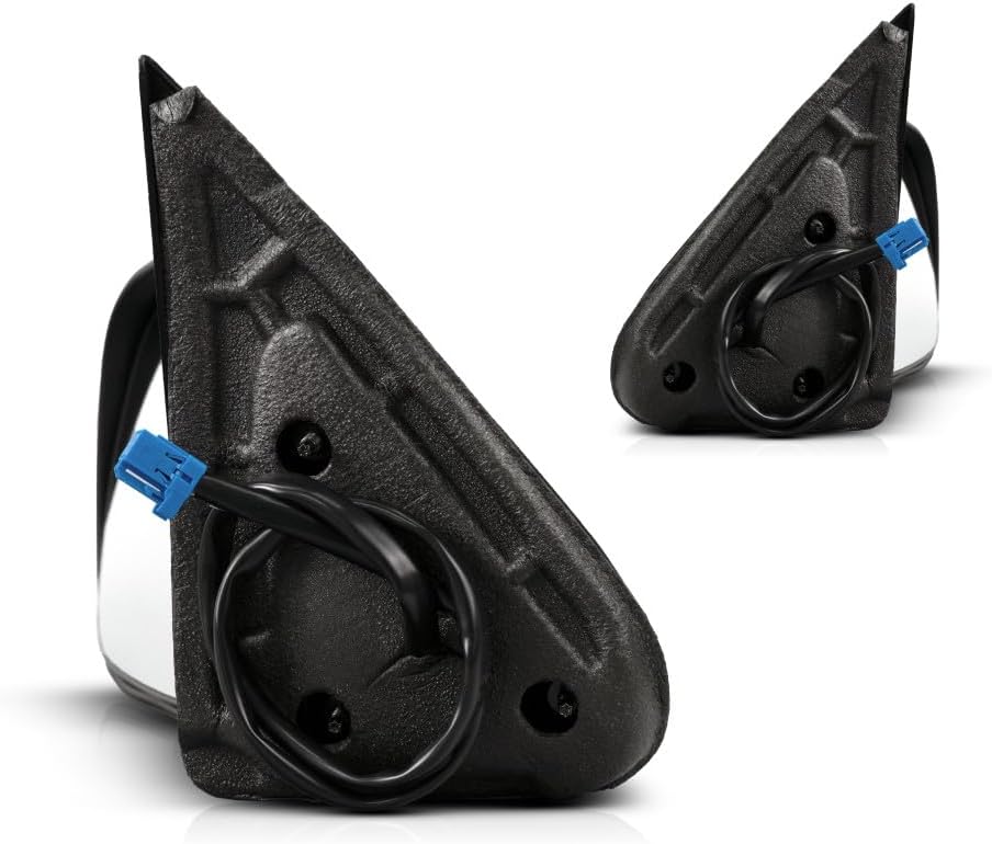 For Chevy Silverado 1500 Door Mirror 2003 2004 2005 2006 Pair Driver and Passenger Side Textured Power Heated GM1320293