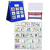 Gadpiparty Tagesplaner Lernkalender Visueller Zeitplan mit Karten für Zuhause Schule...