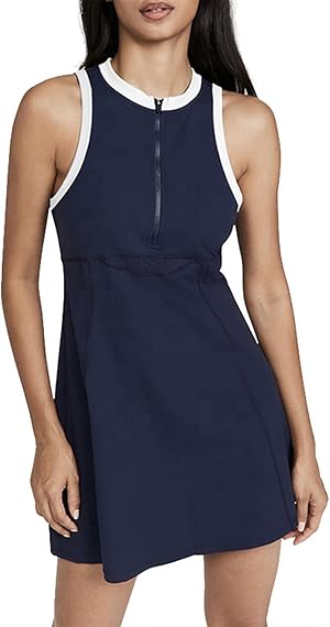 Ärmelloses Golfkleid mit Integriertem BH & Shorts.
