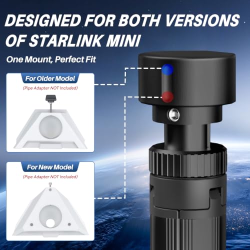 Image of for Starlink Mini Tripod Mount, All Aluminum Starlink Mini Mount