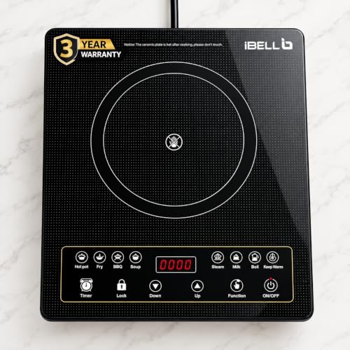 iBELL CROWN11 Induction Cooktop 2000W - 3YEAR WARRANTY, Portable ...