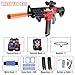 Toy Sniper Rifle with Scope, Realistic Toy Gun with Tactical Vest, 2 Magazines and 100 Bullets, Automatic Toy Foam Blaster for Kids Ages 8-12, Electric Toy Dart Blaster Birthday Xmas Gifts