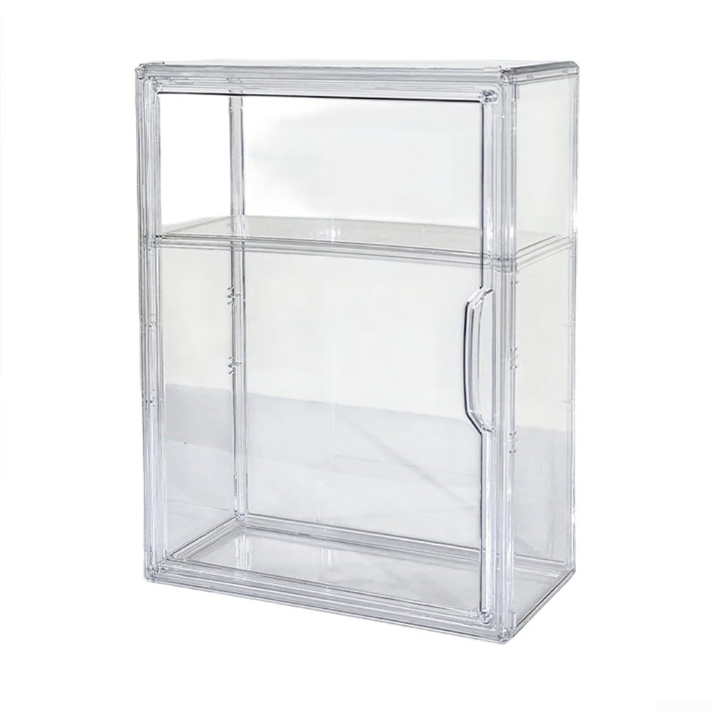 Vetrina Espositiva Acrilica per trasparente 36x14x27cm Vetrina(1 divider)