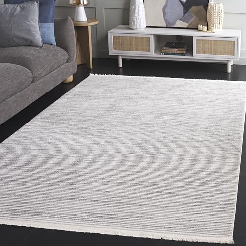 Tapete decorativo SAFAVIEH 228.6x160.02 cm color gris claro