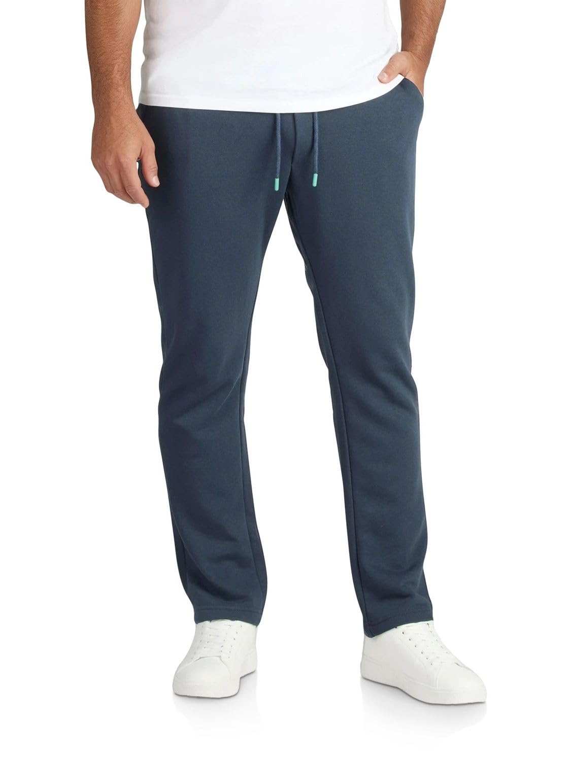 riverso Jogginghose Herren Baumwolle lang Regular Fit RIVGuido Sporthose Trainingshose Freizeithose Blau S, Größe:S, Farbe:Navy
