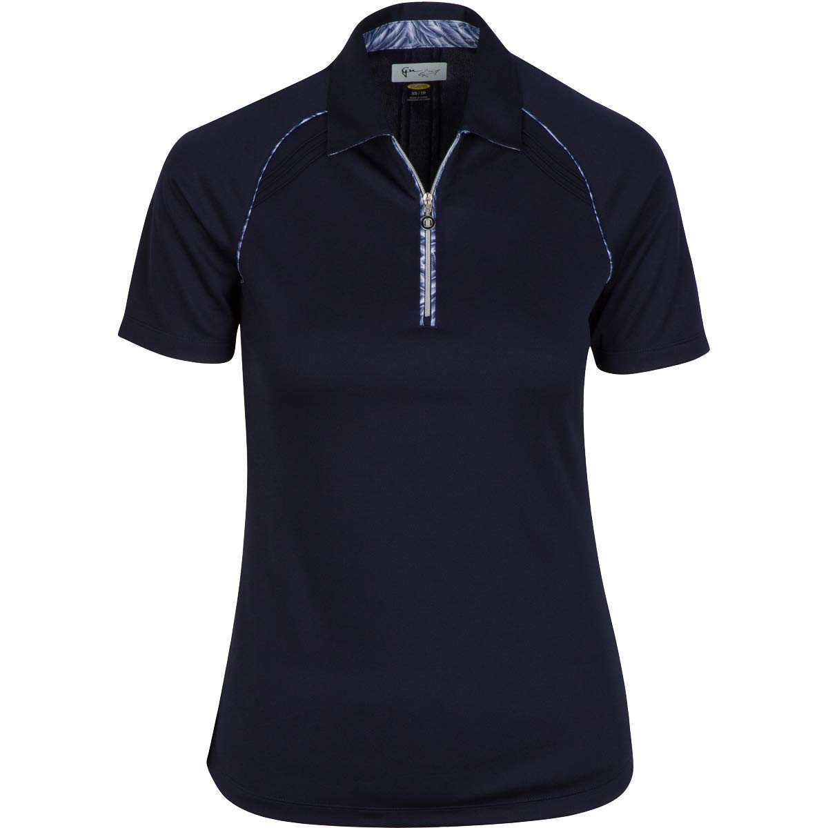 GREG NORMANmens Destiny S/s Zip Polo Short Sleeve