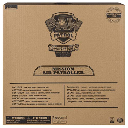 Paw Patrol Mission Paw - Air Patroller - Amazon Exclusive #TOP4