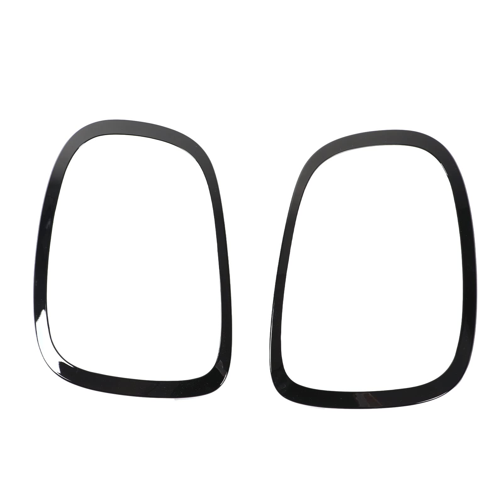 Festili Neri Lucidi e Rivestimenti Surround Cover per Mini F55 F56 F57 One S JCW 2014-2022 Accessori Esterni Automobilistici