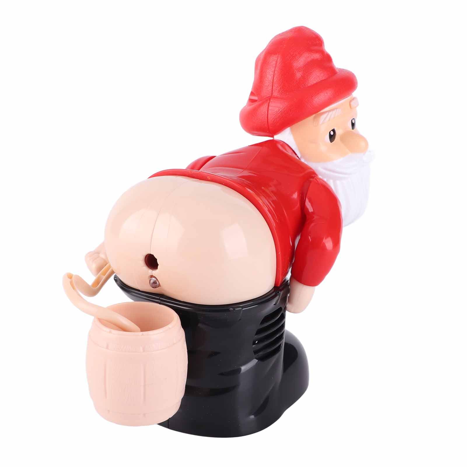 ZJchao Christmas Gnomes Bubble Machine, Bubble Blower Funny Toy Party Music Led Light Colorful Bubbles for Festival Party Carnival Gathering