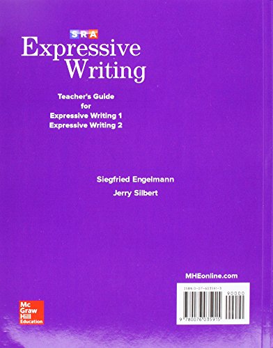 Expressive Writing Levels 1 & 2 - Additional Teacher's Guide by Siegfried Engelmann and Jerry Silbert (2005) Paperback - Image 2
