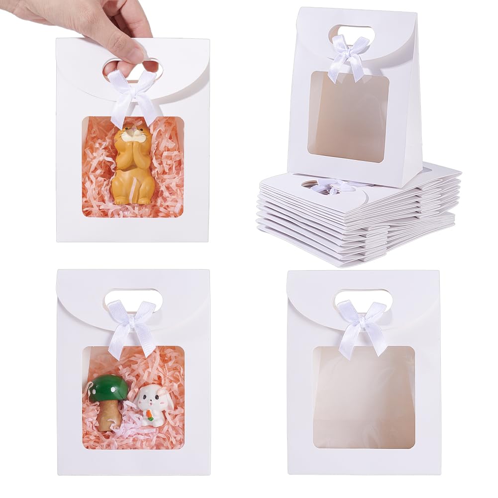 Packy - Sacchetti Carta con Manici Kraft Marrone - Modelli Piccoli o