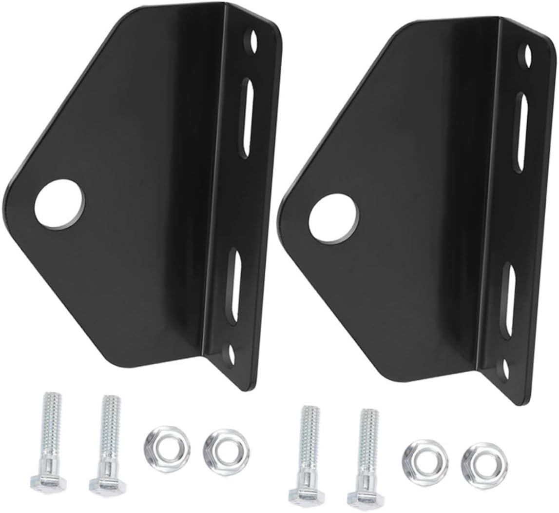 Zero Turn Lawn Mower Hitch Kit 2-Piece Heavy Duty Steel Receiver with Bolt Mount for Easy Towing and Recovery