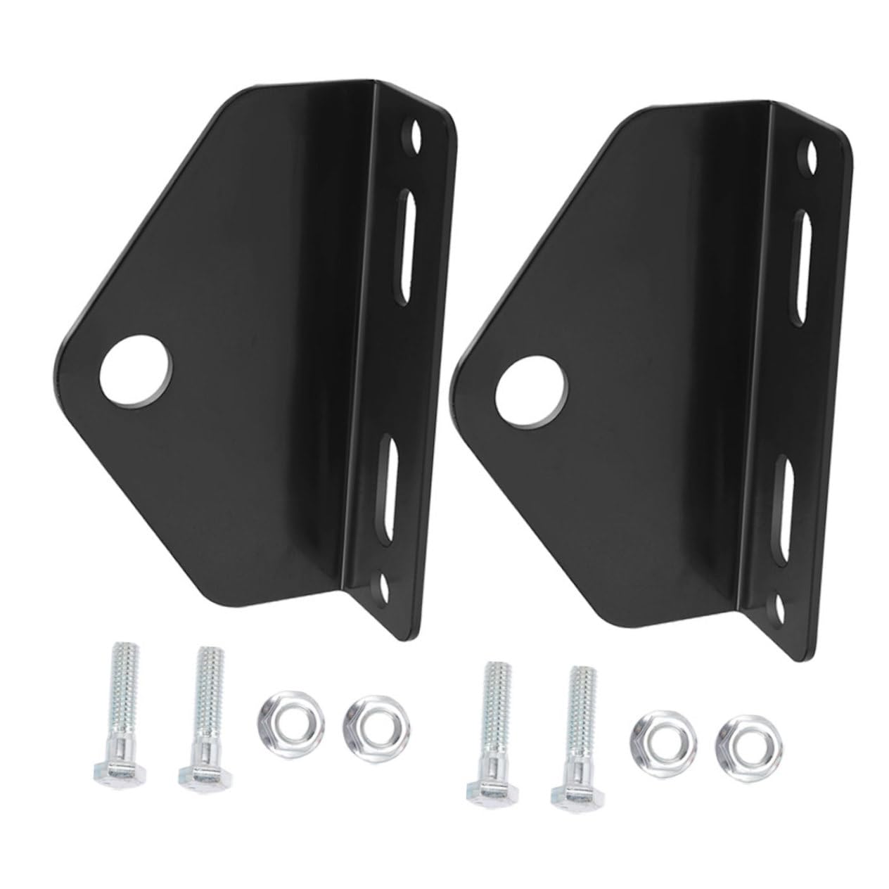 Receptor de Enganche de Remolque de Acero al Carbono Negro
