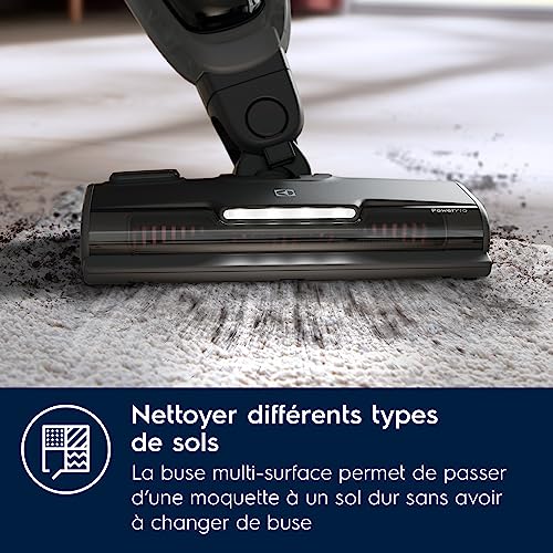 Electrolux 500 Clean Aspirateur balai sans fil 2 en 1 Brosse Auto nettoyante Jusqu'à 50 min d'Autonomie 58 % de Plastique Recyclé - vue 5