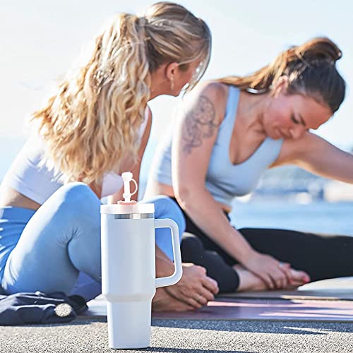 Dmtinta Silicone Spill Proof Stopper For Stanely Straw Cover For Stanley 40Oz 30Oz Tumbler Accessories For Stanley 1.0 Including 2 Straw Cover Caps 2 Square Spill Stoppers 2 Round Leak Stoppers 6Pcs #TOP5