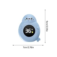 Vista 2 de Termómetro de baño para bebé, termómetro flotante de temperatura del agua para bañera con sensor de seguridad, lectura rápida sin BPA, perfecto