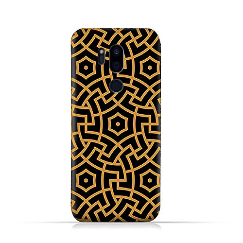 AMC Design LG G7 ThinQ TPU Silicone Protective Case with Morocco Traditional Arabic Pattern