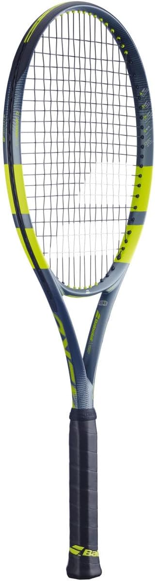 Babolat Pure Aero Tennis Racquet – 9th Gen - Strung with 16g Babolat Syn Gut at Mid-Range Tension