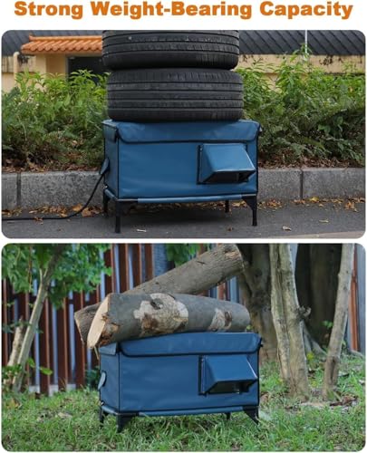 Niche chauffée d'extérieur pour chats errants - Taille L - 5