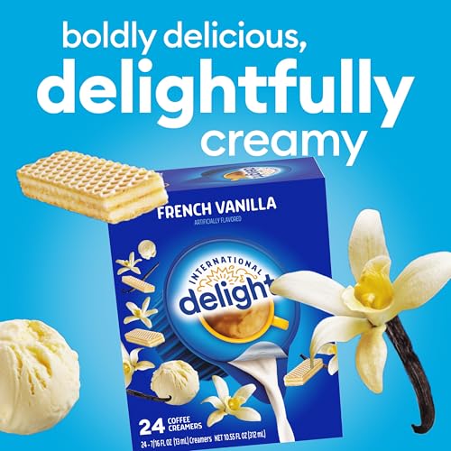 International Delight Coffee Creamer Singles, French Vanilla, 24 Count - Thumbnail 5