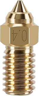 2pc High Speed Ender 7 Clone CHT Nozzle M6 All Metal Brass Nozzles Compatible with Ender 5 S1 Ender-7 Spider Hotend High Flow CHT Nozzle (Color : Ender-7 CHT Brass, Size : 2pcs 0.2mm)