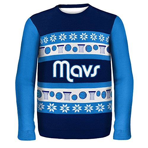 Suéter Feo NBA One Too Many XL en Color del Equipo con diseño navideño divertido