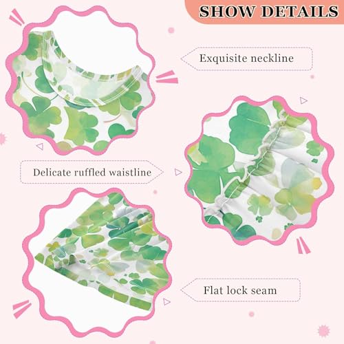 KLL Theme St Toddler Girls A-Line Dress Casual Sundress Summer Round Neck3