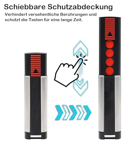 868 MHz Handsender für Sommer 4020 TX03-868-4, 4020V000, 4025V000, 4026V000, Slider, 4-Kanal, Code Scrollen, Garagentor Fernbedienung Torantrieb für Sommer Handsender für APERTO 4025 4021 (2pcs)