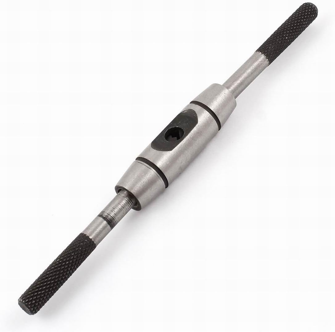 FemiaD 3mm6mm Tap Reamer Adjustable Round Steel Handle Wrench Tool