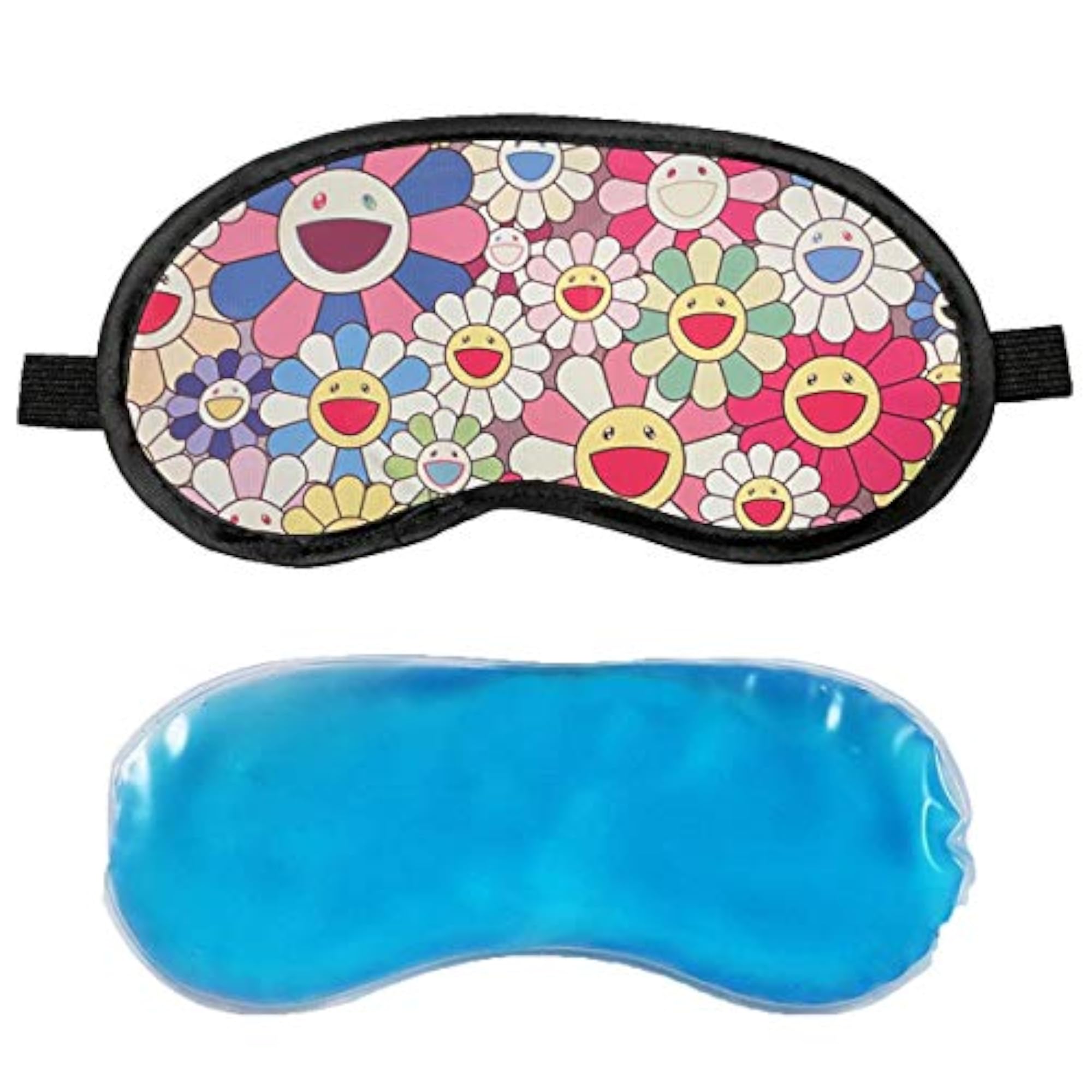 Gel Eye Mask - Smile Flower - Multicolour