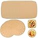 200 Pezzi Carta Antiaderente Rotondi/Quadrata, Carta per Friggitrice Ad Aria, Carta Pergamena da Forno, per Friggitrice Ad Aria, Cucinare, Cuocere al Forno, Dessert al Vapore, Pane Fumante (B)