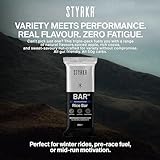 Energy Bars by Styrkr - Pack of 12 Rice Bars for Cycling & Running - Date, Almond & Dark Chocolate - Approved by Endurance Athletes - 50g of Carbs via Advanced Dual-Carb Formulation - BAR50-12x - Image 4