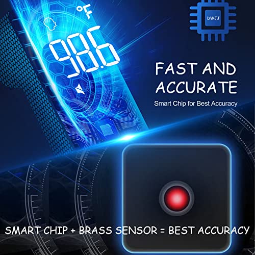 image for Birsppy DWJJ Touchless Forehead Thermometer, Digital Infrared Thermome