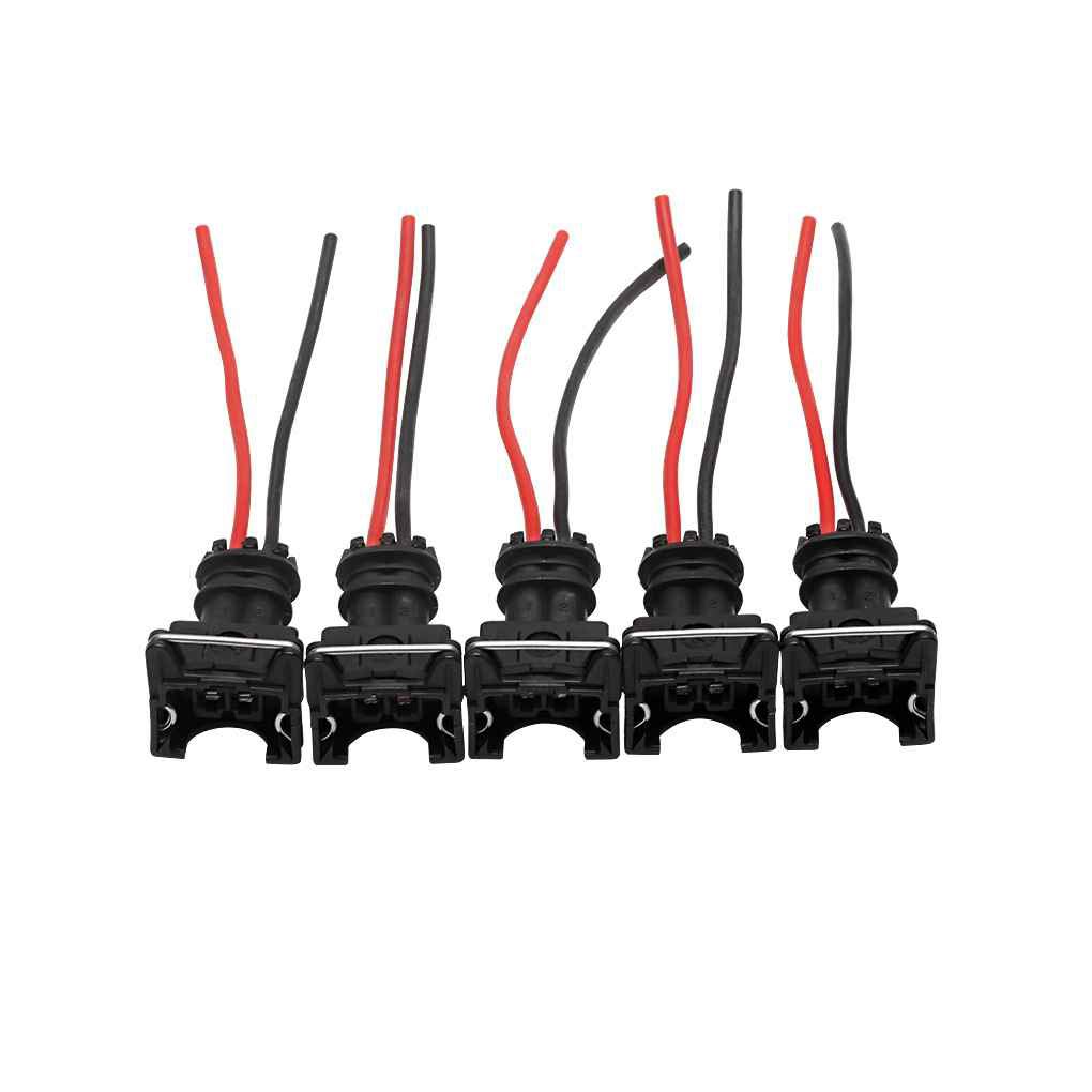 Connecteurs Injecteur Carburant Hsthe Sea - Lot De 8 Prises EV1 Pour BMW, Toyota, Etc.
