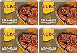 Calamares en Salsa Americana, 110g (Paquete de 4)