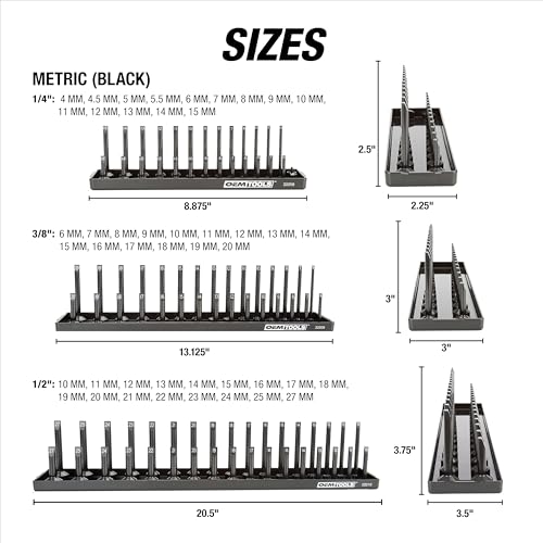 Bandejas de enchufe OEMTOOLS 22233 soluciona el desorden de vasos 6 PC 4
