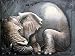 OSDFN Puzzle en Bois 1000 pièces-Casse-tête éléphant Animal 1000 pièces