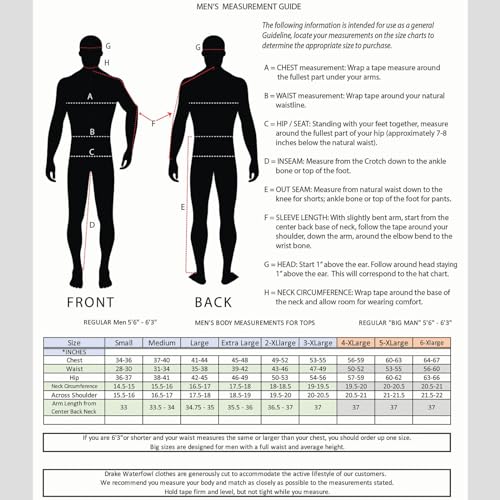 Drake Waterfowl Men's Logo Hoodie – Midweight Cotton-Poly Fleece Pullover with Jersey-Lined Hood4