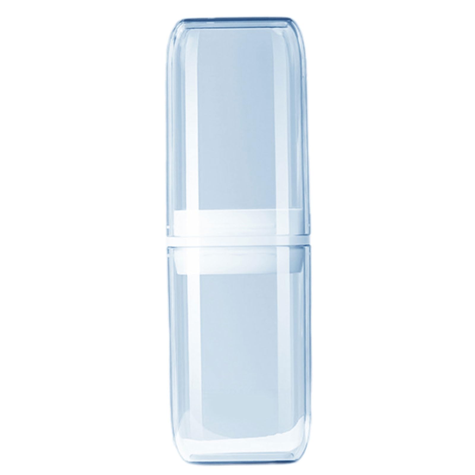 Portable Toothbrush Cup Bathroom Toothpaste Holder Storage Case Box Organizers Travel Storage Case for Business Trip Travel Toothbrush Holder with Covers