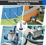 Zestaw 4 sztuk Adapterów do Wężyka Basenowego, Komplet Adapterów do Wężyka Basenowego, Adapter do Wężyka do Pompy, Adapter Basenowy, Wymiana Gwintu Wewnętrznego, Złącze do Wężyka Basenowego Intex Ø 32