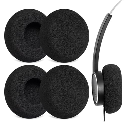 Voarmaks �t�H�[���C���[�N�b�V���������p�C���[�p�b�h FiiO Snowsky Wind Head�p ���K�ȍ����x�X�|���W�J�o�[(�u���b�N) 4�p�b�N