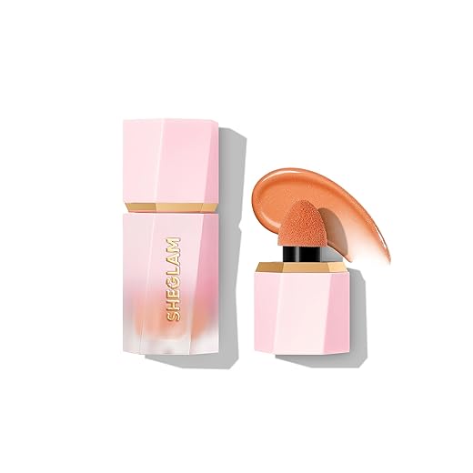SHEGLAM Color Bloom Liquid Blush Makeup for Cheeks Matte Finish - Float On