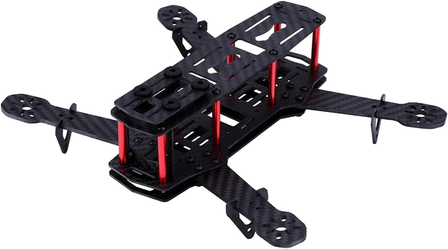 VBESTLIFE 250MM Quadcopter Aircraft Drone Frame Kit RC Accessories, Quadcopter Frame for QAV250 (Carbon Fiber)(Carbon Fiber)